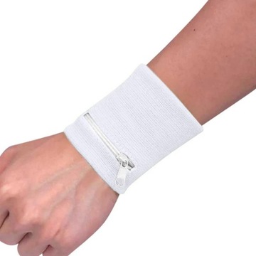 Wristband with Zipper Wrist Wallet Multi-colors Wrist Support Coin Keys
