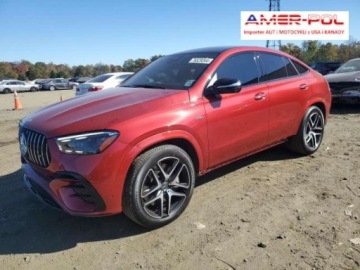 Mercedes GLE V167 2024 Mercedes-Benz GLE 2024, 3.0L, 4x4, 53 AMG, COUPE, od ubezpieczalni 3.0