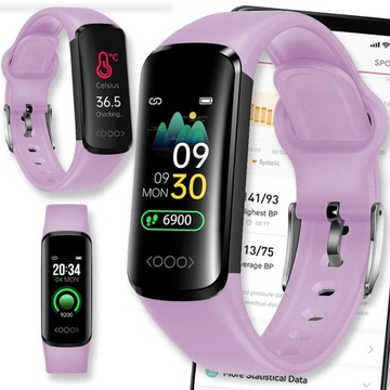 SMARTWATCH ZEGAREK SMARTBAND DAMSKI MĘSKI SMART WATCH ELEKTRONICZNY SPORT