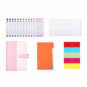 Бюджетная папка из искусственной кожи формата А6 для составления бюджета