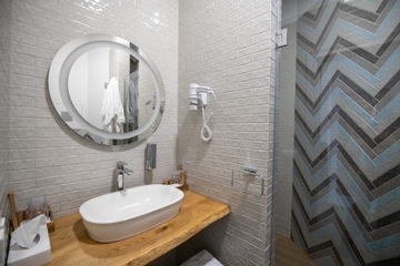 КРУГЛОЕ ЗЕРКАЛО ДЛЯ ВАННОЙ, СО СВЕТОДИОДНОЙ ПОДСВЕТКОЙ, 3 ЦВЕТА Optimo fi 60