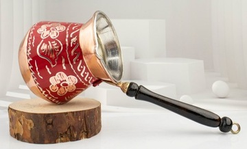 Turecki miedziany tygielek kolorowy 420ml