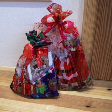 ПОДАРОЧНЫЕ ПАКЕТЫ SANTA BIG 40x50CM Подарочные пакеты, 30 шт.