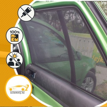 Специальные дверные солнцезащитные шторки, специально разработанные для VW Golf IV 4.