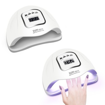 УФ светодиодная лампа для ногтей мощностью 80 Вт для гибридов SUN X5 MAX LCD
