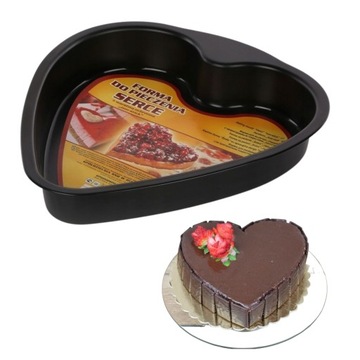 FORMA BLACHA do Pieczenia CIAST SERCE Non Stick SNB