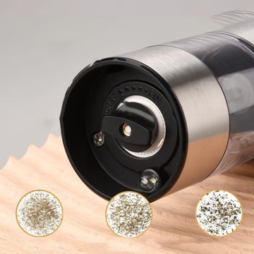 ЭЛЕКТРИЧЕСКАЯ USB-МЕЛЬНИЦА ДЛЯ СОЛЬ И ПЕРЦА КУХНЯ СО СВЕТОДИОДОМ