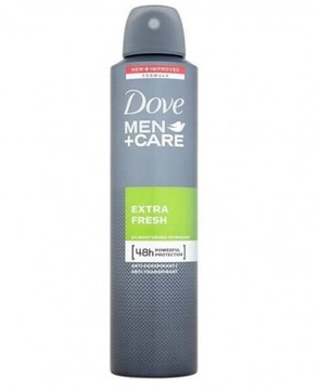 Duży Dove Men+Care EXTRA FRESH XL Antyperspirant Spray 250ml
