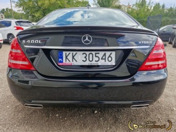Mercedes Klasa S W221 Limuzyna Facelifting 400 HYBRID 299KM 2010 Raport! S400L, 100% oryginał, full, stan salonowy, Japonia, po serwisie!, zdjęcie 4