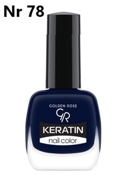 Lakier do paznokci keratyna Golden Rose Keratin 78