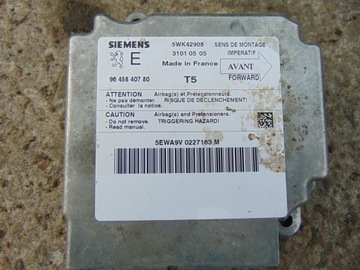 РЕМНИ ПОДУШКИ БЕЗОПАСНОСТИ КОНСОЛИ PEUGEOT 307 СИНИЙ