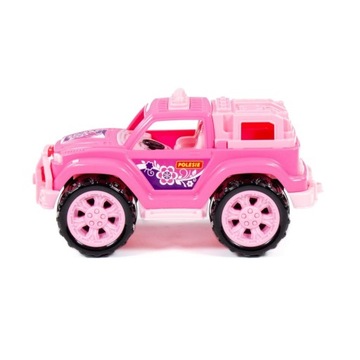 PINK CAR Jeep ВНЕДОРОЖНАЯ машинка-ИГРУШКА для детей 2+ Легионер розовый