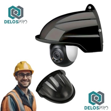 УНИВЕРСАЛЬНЫЙ КОЗЫРЕК ОТ ДОЖДЯ ДЛЯ IP-КАМЕР ЧЕРНЫЙ DELOSPRO