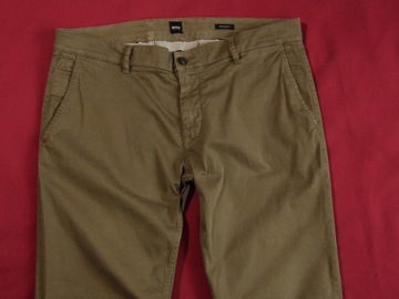 HUGO BOSS : CHINO REGULAR :W36L32:SUPER STAN