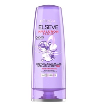 L'Oreal Paris Elseve Hyaluron Plump odżywka nawilżająco-scal