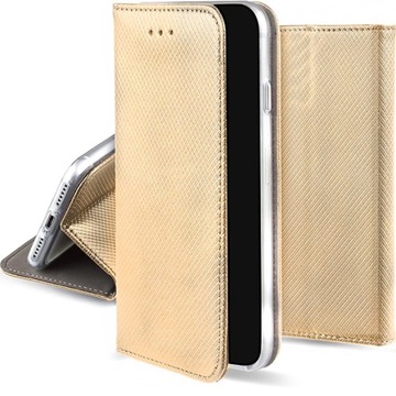 ETUI MAGNETYCZNE DO IPHONE 13 PRO OCHRONNE ZŁOTE
