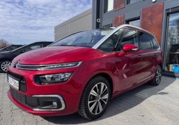 Citroen Grand C4 Picasso II Grand Picasso Facelifting 1.2 PurTech 130KM 2017 Citroen C4 Grand Picasso BEZWYPADEKjak noweliftserwis asoSHINE 1.2
