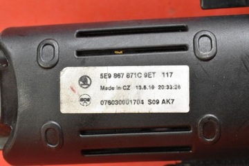 ROLETA KUFRU 5E9867871C SKODA OCTAVIA 3 III KOMBI 17-20