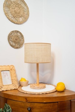 КРУГЛЫЙ УКРАШЕНИЕ НА СТЕНУ, бохо, плетеный, бежевый