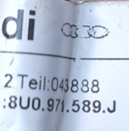 AUDI A4 B8 A5 Q5 FACELIFT SVAZEK AIRBAG MULTIFUNKČNÍ 8U0971589J
