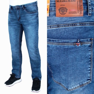 SPODNIE MĘSKIE JEANSOWE W 34 L 32 W90 -92 cm