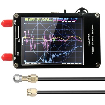 Analizator anten/sieci wektorowej MF HF VHF UHF
