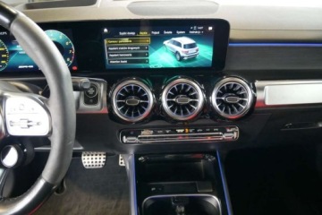 Mercedes GLB SUV AMG 35 2.0 306KM 2022 Mercedes-Benz GLB AMG 2.0 306KM 4MATIC HeadUp Cam360 Panorama Ambiente Bur, zdjęcie 25