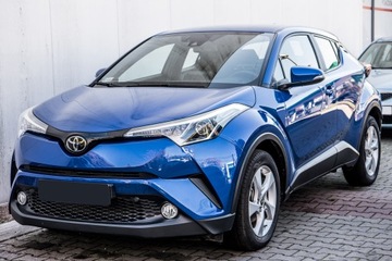 TOYOTA C-HR AX10 2016+ ГАЛОГЕННЫЕ НАКЛАДКИ ПЕРЕДНИЕ ХРОМ