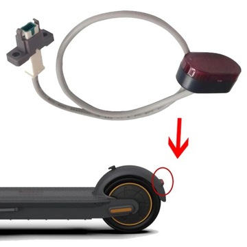 Tylne światło/lampka zamiennik do Ninebot G30 MAX