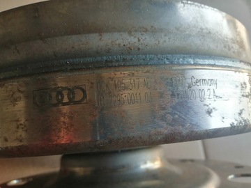 AUDI A4 A5 Q5 A6 KOLO DVOUHMOTNÉ SPOJKA 0CK105317AS