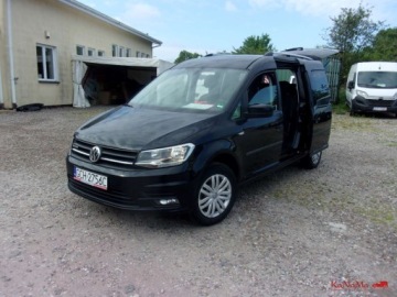 Volkswagen Caddy IV Kombi Maxi 1.4 TGI BlueMotion Technolog 110KM 2019 Volkswagen Caddy long 7osob 2xklimatronic d.radionavi 2xdrzwi boczne zarej, zdjęcie 21