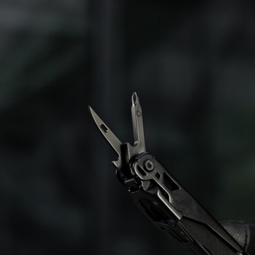 M-Tac Multitool Type 9 Czarny 10 w 1 Stal Nierdzewna