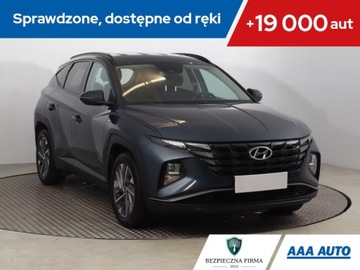 Hyundai Tucson IV SUV 1.6 T-GDI 48V 150KM 2022 Hyundai Tucson 1.6 T-GDI 48V MHEV, Salon Polska