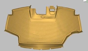 John Deere 5M 5070M 5075M 5080M Резиновый коврик
