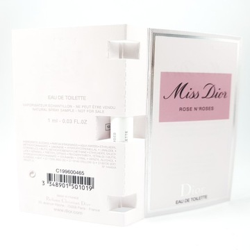 Dior Miss Dior ROSE N'ROSES edt 1 мл ПРОБНИК
