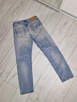 Zara męskie spodnie jeansowe dżinsowe jeansy dżinsy 38