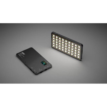 Светодиодная лампа Newell RGB-W Rangha + бесплатный мини-штатив 2500–9900 K, металл