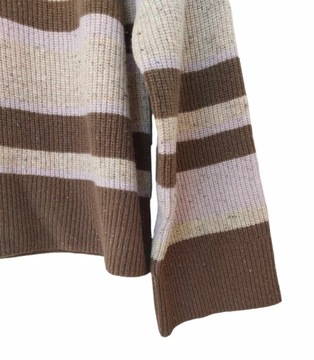 Шерстяной свитер в полоску Selected Femme S