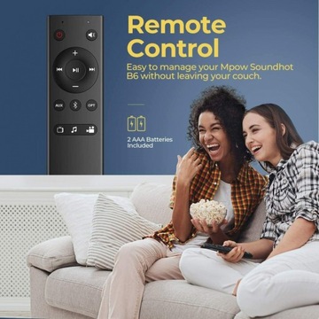 Głośnik kina domowego Bluetooth 5.0 SoundBar MpowB