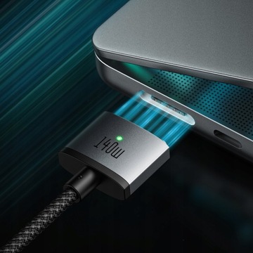 ProDS kabel do Macbook USB-C MagSafe 3 140W 2M