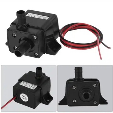 POMPA POMPKA DO WODY CIECZY 240L/H 12V IP68 3M OBIEGOWA PRZEWÓD MOCNA