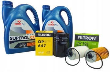 ZESTAW FILTRÓW OLEJU PALIWA + OLEJ URSUS C330 C360