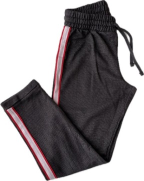 TEZENIS SPODNIE DRESOWE M BAWEŁNA lampasy