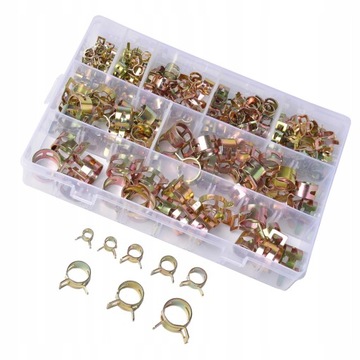 Хомуты для шлангов из нержавеющей стали 160 шт.