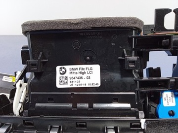 BMW 3 F30 F31 LCI НАБОР ИНТЕРЬЕРНЫХ ДЕКОРОВ АЛЮМИНИЕВОГО КАРБОНА