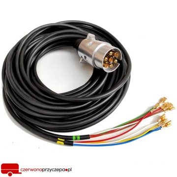 Готовый ЖГУТ 7PIN прицепных кабелей 4м ALU
