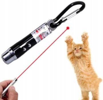 ЛАЗЕРНАЯ ЛАЗЕРНАЯ УКАЗКА УФ-ФАКЕЛ ИГРУШКА ДЛЯ КОШКИ 3 В 1 УКАЗКА + 3 БАТАРЕИ
