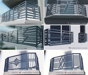 балюстрада перила современный забор балкон