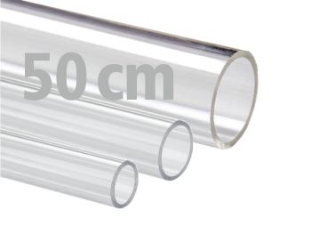 RURA z pleksi 250mm/5 plexi PMMA bezbarwna 50cm