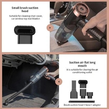 ПОРТАТИВНЫЙ АВТОМОБИЛЬНЫЙ ПЫЛЕСОС, БЕСПРОВОДНОЙ, РУЧНОЙ 3-в-1 | ПИСТУВЕР